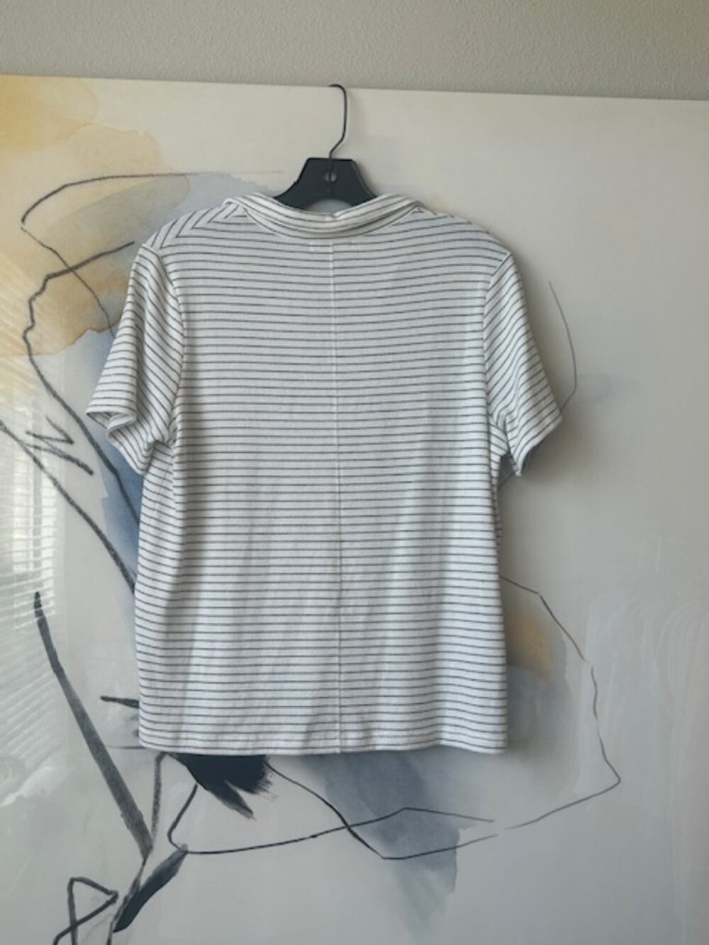 Rag & Bone Stripe Polo Shirt - Picture 2 of 10